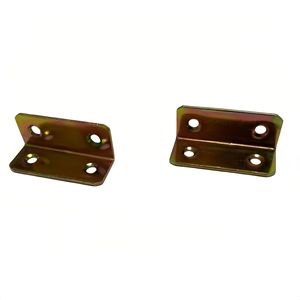 Support d'angle en L Xinjunye 50x20mm en acier laminé à froid pour étagère et tiroir - Product Image 2
