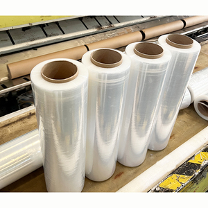 Película Estirable para Palés Personalizada, Barata, al por Mayor, de China, LDPE, Suave, Autoadhesiva, Certificada ISO9001, para Embalaje - Product Image 1