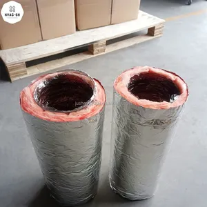 R4.2 Aluminum HVAC-SH Foil Flexible Insulated Duct with Glassbiber Chinese Supplier for Proper Price