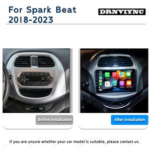 Radio de Coche Android de 9 Pulgadas para Chevrolet Spark Beat M400 2018-<span class=keywords><strong>2023</strong></span>, CarPlay Inalámbrico, GPS, WiFi, Reproductor Android Auto, Pantalla Táctil IPS - Product Image 2