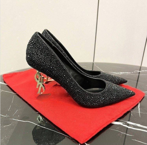black jordan heels