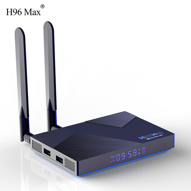 H96 Max V58 Rockchip Rk3588 New Arrivals Satellite Tv Receiver Android 12 Smart TV Box Set Top Box