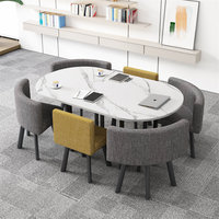 Table à manger extensible moderne de luxe en acier inoxydable doré avec plateau en marbre pour la cuisine et la salle à manger