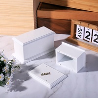 Urna Funeraria de Madera Maciza de Roble, Urna para Adultos, Recipiente para Cremación, Ataúdes y Urnas Ecológicas de Madera para Mascotas