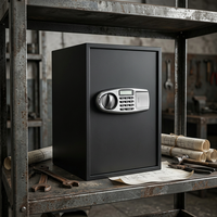 Coffre-fort numérique de bureau haute sécurité en forme de rectangle de fer électronique intelligent-Grande vente