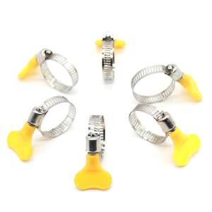 Haute qualité à prix bon marché en acier inoxydable 304 316 collier de serrage à vis sans fin américain collier de serrage réglable avec poignée - Product Image 4