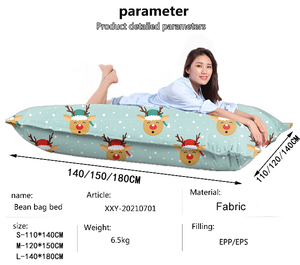 Regalos IStapromo Sin Relleno, Regalo de Navidad con Temática Navideña, Sofá Rectangular Personalizado Tipo Puff, Sillón Reclinable, Cama - Product Image 2