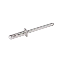 Rivet à tête bombée en acier inoxydable 304 industriel, à extrémité fermée, multi-grip, antidérapant, à mandrin à double pince, à œillet aveugle