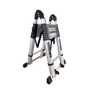 บันไดอลูมิเนียมแบบยืดหดได้สองด้าน SOYOUNG 5.6 เมตร รุ่น Heavy Duty รูปทรงตัว A แบบพับได้ รับน้ำหนักได้ 150 กก. - Product Image 2