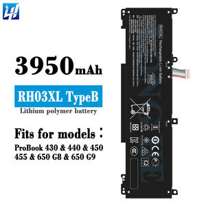 <span class=keywords><strong>Batterie</strong></span> de Remplacement Neuve 100% Compatible 11.4V 45wh RH03XL Type B pour Ordinateur Portable <span class=keywords><strong>HP</strong></span> <span class=keywords><strong>ProBook</strong></span> 430 440 <span class=keywords><strong>450</strong></span> 455 650 G8 650 G9 - Product Image 2
