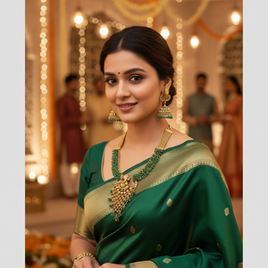 Ensemble de bijoux en or plaqué fin 10581135GR Collier - Product Image 2