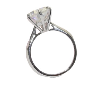 แหวนแต่งงานแบบปรับแต่งได้ทูโทนสีเงินสีทอง925ประดับเพชรด้านหลังประดับเพชรประดับเพชรเพชรเพชรเพชรแบบปรับแต่งได้สำหรับผู้หญิง - Product Image 6