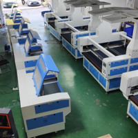 Machine de découpe laser CO2 120W, contrôleur numérique CNC Ruida, refroidissement par eau, table de travail en nid d'abeille 1610, grand stockage, 256 fichiers