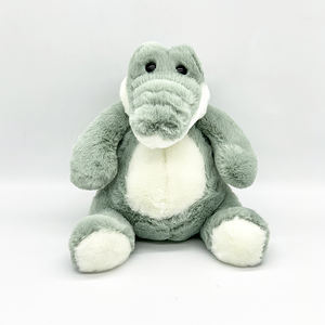 Cocodrilo verde de peluche de 13 pulgadas, peluche de cocodrilo verde suave, juguetes con logotipo personalizado para niños, regalos - Product Image 1