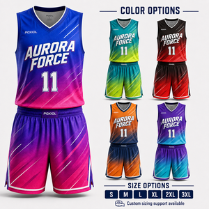Tenues <span class=keywords><strong>de</strong></span> basketball personnalisées haut <span class=keywords><strong>de</strong></span> gamme avec dégradé, sublimées, pour équipes, clubs et tournois au Canada – Kits <span class=keywords><strong>de</strong></span> performance respirants DriFit - Product Image 4