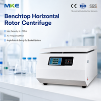 Centrifugeuse de laboratoire portable à basse vitesse 0-6000 tr/min, centrifugeuse à rotor horizontal