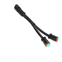 Kit d'extension de câblage automobile universel 12V avec connecteurs et adaptateurs Deutsch DT DTP pour feux LED et projecteurs