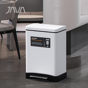 <span class=keywords><strong>Cubo</strong></span> <span class=keywords><strong>de</strong></span> Basura JAVA <span class=keywords><strong>de</strong></span> 50 Litros, <span class=keywords><strong>Cubo</strong></span> <span class=keywords><strong>de</strong></span> Basura con <span class=keywords><strong>Pedal</strong></span> para Cocina, en Acero Inoxidable - Product Image 2