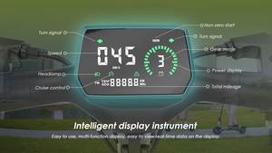 Kukirin A1 expédié depuis l'entrepôt de Pologne, pneus à vide de 10 pouces, pliable, batterie 48v 13ah, autonomie combinée de 45 km, charge maximale de 120 kg - Product Image 3