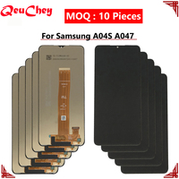 MOQ : 10 pièces en gros pour Samsung Galaxy A04S A047 SM-A047F/DS A047F Écran LCD tactile avec ou sans cadre