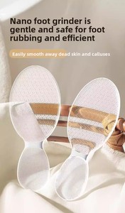 Wholesale Cleaning <b>Brush</b> Nano Glass Dual Head Foot File for Dead Skin Callus Removal Efficient Heel Exfoliation Tool <b>Smooth</b> - Product Image 4