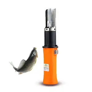 2023 Automatic Perch Fully Fish Eviscerate Belly Back Skin Remove Open Scale Cut Scaler Kill Machine with Attachment