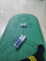 Tapis d'exercice et de saut à la corde en gros - Tapis de saut à la corde silencieux et épaissi de 6 mm/8 mm, Tapis de yoga ovales