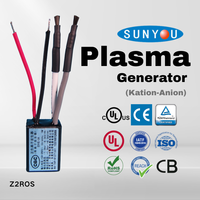 Module générateur d'ions plasma, ioniseur positif et négatif 100-250VAC pour sèche-cheveux, lisseur, brosse à air |   Certifié TUV CE CUL