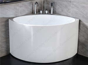 <span class=keywords><strong>Baignoire</strong></span> autoportante en acrylique blanc transparent italien, profonde, pour salle de bain, <span class=keywords><strong>baignoire</strong></span> standard - Product Image 4