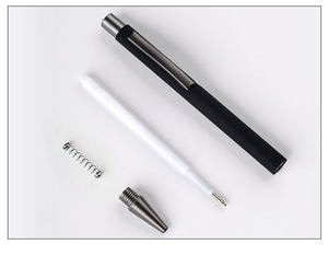 स्कूल प्रचार के लिए कस्टम लोगो के साथ थोक धातु बॉलपॉइंट पेन-ब्लैक स्याही 1.0 मिमी लेखन चौड़ाई - Product Image 5