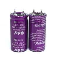 Supercapacitor CXP-3R0107R-TW 3v100F kapasitor Resistansi internal rendah Elektronik konsumen Meter pintar Super kapasitor