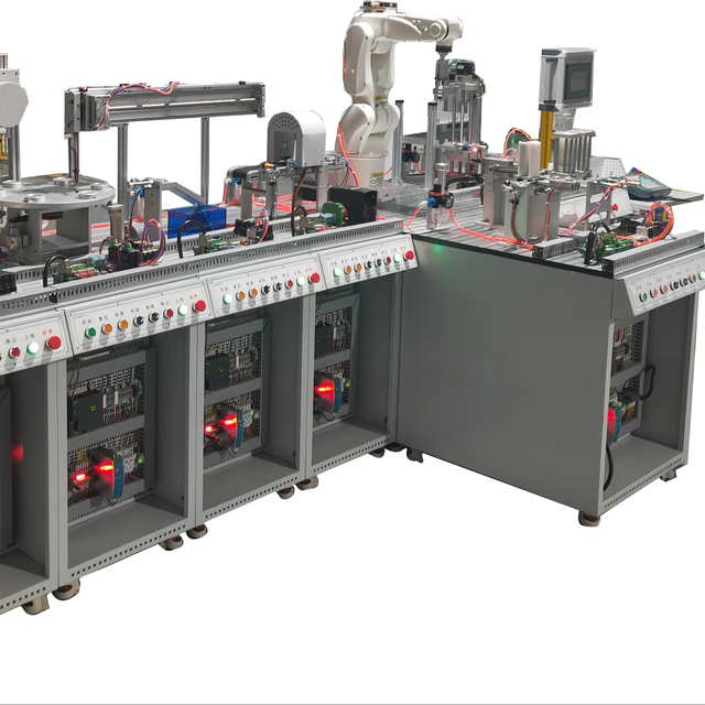 MPS-08 Modular Flexible Automated Metal Production Line Training System Siemens PLC Simulation Platform ISO9001 Certified
