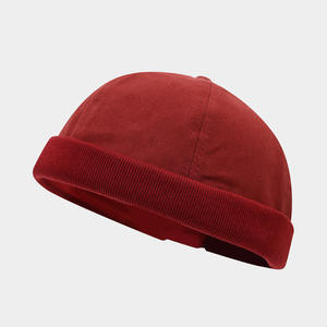Casquette Docker personnalisée avec logo, sans visière, style marin, pour le travail, en tissu courant, pour hommes et femmes - Product Image 5