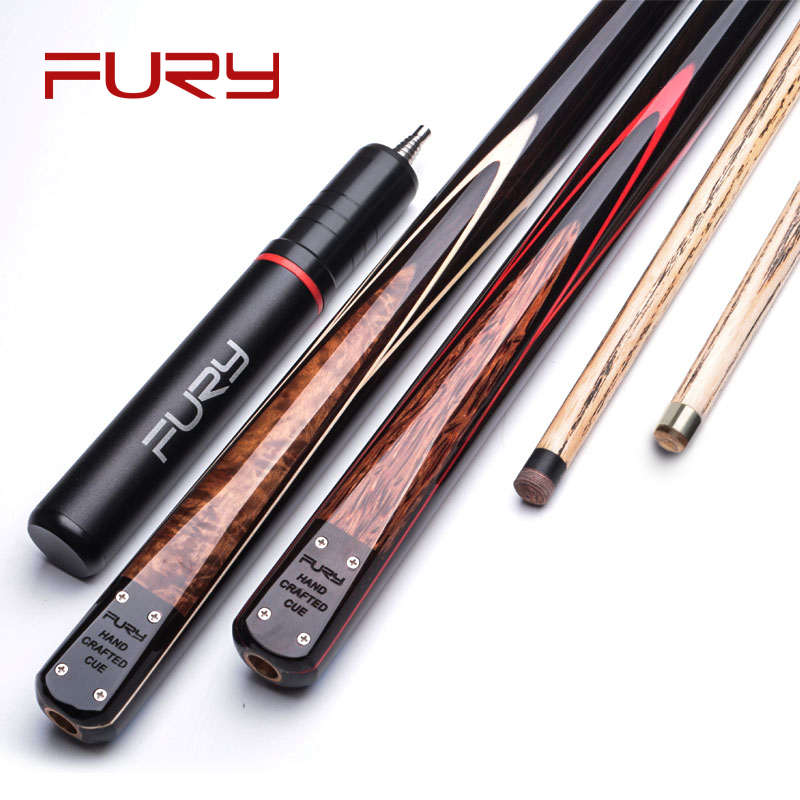 Fury แท่นบิลเลียดทำมือ BT ซีรีส์,ไม้คิวต่อด้ามเถ้าแคนาดาข้อต่อสแตนเลสชุดบิลเลียดก้นไม้คิวสนุกเกอร์