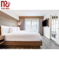 Ensemble de meubles de chambre d'hôtel en panneaux de bois de Chine pour hôtels 5 étoiles, design moderne, utilisation en appartement