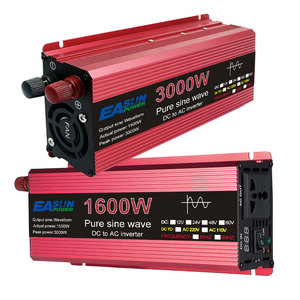 純粋な正弦波インバータ1000W-3000WレンジDC 12V 24V ~ <span class=keywords><strong>AC</strong></span> 110V <span class=keywords><strong>220V</strong></span>ソーラーカーパワーコンバータPCS電圧トランス - Product Image 6