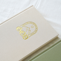 Carnets de notes A5 personnalisés avec couverture en tissu de lin rigide et logo imprimé, journal de prière pour Dieu, vente en gros