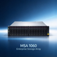 Sistem Penyimpanan Ekspansiabel MSA 1060 Kapasitas Maksimum 2,95PB, Perlindungan RAID, Array Penyimpanan untuk Penyimpanan Data Media & Pengawasan