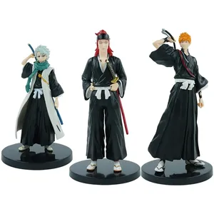 Figuras de Acción de Toushirou Kurosaki <span class=keywords><strong>Ichigo</strong></span>, Muñecos de Colección del Anime <span class=keywords><strong>Bleach</strong></span>, Muñecos de Zaraki Kenpachi Hitsugaya - Product Image 2