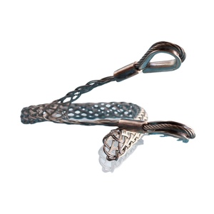 Câble de poignée de grillage de conducteur de <span class=keywords><strong>Double</strong></span> tête de haute résistance tirant le câble de poignée tirant des chaussettes - Product Image 1