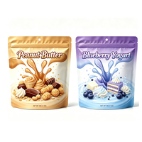 Sachet Doypack Personnalisé Imprimé pour Bouchées de Chocolat, Emballage Alimentaire avec Fermeture Zip, Anti-humidité pour Bonbons, Snacks, Sucre, Chocolat, Gâteaux