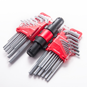 Kit d'outils pour la réparation de vélos, 17/27 pièces, jeu de clés hexagonales, métriques, SAE, poignée d'entraînement <span class=keywords><strong>allen</strong></span> - Product Image 2