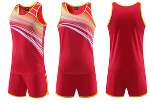 Diseñe sus propios uniformes <span class=keywords><strong>de</strong></span> atletismo, chándal <span class=keywords><strong>de</strong></span> sublimación Unisex, chándal <span class=keywords><strong>de</strong></span> verano para hombre para correr, atletismo, Maratón - Product Image 3