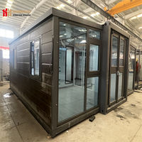 Double étage 80m2 Maison modulaire préfabriquée en conteneur Petites maisons pliables design d'Europe pour la vie urbaine