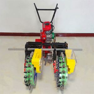 Hand-to-Hand 6HP Xăng Hướng dẫn sử dụng <span class=keywords><strong>seeder</strong></span> planter Máy <span class=keywords><strong>2</strong></span>-Hàng ngô hạt giống cấy cho Ngô đậu phộng Ngô lõi động cơ thành phần - Product Image 3