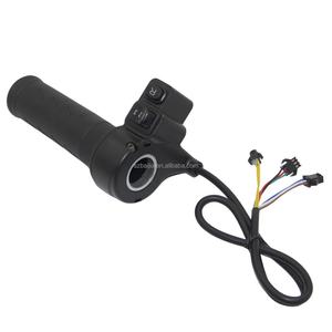 Poignée d'accélérateur universelle pour vélo électrique, poignée de commande d'accélérateur rotative pour scooter électrique, pièces de moto - Product Image 4