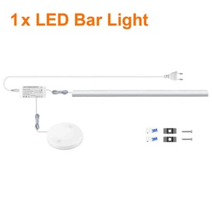 Barra <span class=keywords><strong>LED</strong></span> Rígida Inductiva de 12V con Carcasa de Aluminio, Luz para Gabinetes, <span class=keywords><strong>Sensor</strong></span> de Gestos, Ajuste Táctil, Decorativa para Armarios - Product Image 5