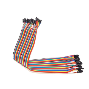 OKY0063 Câbles de liaison femelle-femelle de 30 cm, 40 broches, pour platine d'expérimentation Arduino Raspberry Pi, pour électronique DIY - Product Image 4