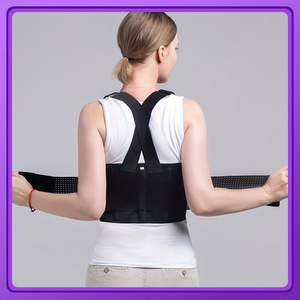 Soporte para Costillas con Correas para Hombros, Poliéster Negro 6022, para Fijación y Soporte de Costillas - Product Image 4