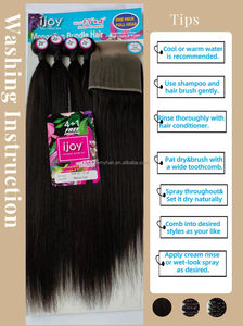 KEMY HAIR Wholesale Blend Hair Bundles 13*4 HD <strong>Lace</strong> Front Straight Blend Human Hair <strong>Lace</strong> Front <strong>WIgs</strong> for Black Women - Product Image 5